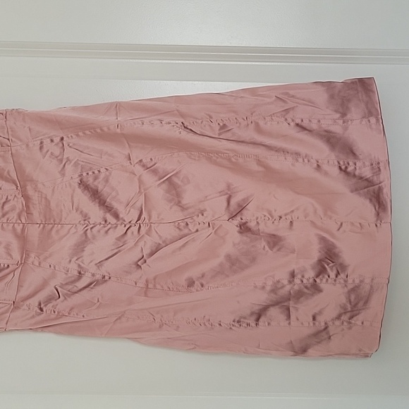 Nwt ROSEDRESS MAUVE STRAPLESS MINI DRESS SATIN EFFECT SIZE MEDIUM - Picture 10 of 16
